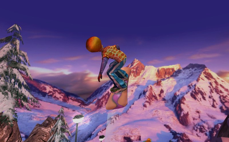 A big jump on Elysium Alps